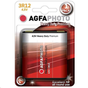 Agfa Baterija Zinc-Carbon, 4,5V blister pak. 1 komad - AF 3R12