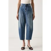 Calvin Klein Jeans Jeans hlače LV047G748G Modra Barrel Fit