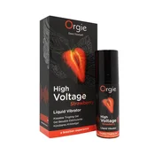 Orgie High Voltage Strawberry tecni Vibrator 15ml