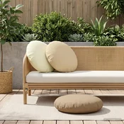 vidaXL Blazina 6 kos HEERLEN Taupe O 60 cm Poliester