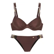 JETTE Bikini tamno smeda