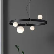 Karman Stant LED obesek črna dolžina 103 cm - Dnevna soba/jedilnica - Dizajn - črna mat, bela mat - Kovina