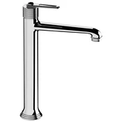 BEBÉ visoka armatura za umivalnik, podaljšani izliv, krom - Chrome - Sapho - BEBÉ - 72 - Medeninasti - Vzvod - Oblikovanje - 62 - 344 - 185 - 14