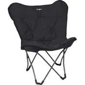 Brunner Stol za kampiranje VIVAVITA lounger črn