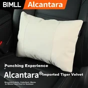 Bimll Set jastuka za vrat i leda za auto sedište, univerzalni, Beli