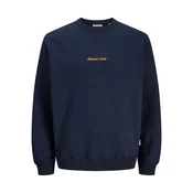 Jack & Jones Junior Majica temno modra/oranžna