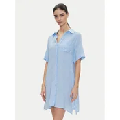DKNY Nočna srajca YI30054 Svetlo modra Relaxed Fit