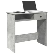 Radni stol siva boja betonai 80 x 40 x 75 cm od iverice