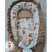 Bubamara037 Gnezdo za bebe sa karnerom Zeka, Braon