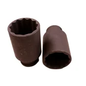 Boni-shop Udarna vtičnica 1/2 col Cr-Mo 33mm 12-kotna, robustna in natančna za profesionalno uporabo, (5000222312)