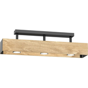 Plafonski luster MAISON 3xGU10/8W/230V braon/hrast