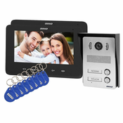 Orno Video interfon 2 x 7, 8 x RFID Tag, set, Indi Multi N - OR-VID-VP-1071/B