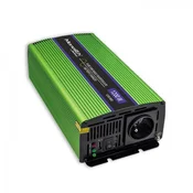 Qoltec Monolith power adapter /inverter Auto 1200 W Green