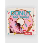 bitten Donut Tea Kitchen Towel multicolor