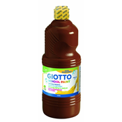 Barvice tempera 1l giotto VSE ZA ŠOLO - RJAVA