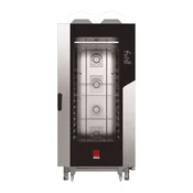 Konvektomat Millennial Black Mask Bakery, 16x600x400 mm – elektronsko upravljan, plinski, Tecnoeka, 230 V/1450 W, 30000 kW, 930x1160x(V)2060 mm