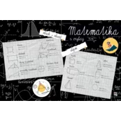Oxybag Namizna podloga 60x40cm Razred II Matematika
