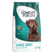 Concept for Life suha pasja hrana 4 x 1 kg / 1,5 kg po posebni ceni! - Large Adult 6 kg (4 x 1,5 kg)