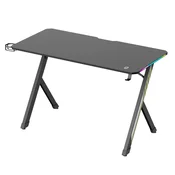 Maclean Gaming pisalna miza NanoRS RS102, 120x60cm z LED