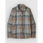 Patagonia Lw Fjord Flannel Shirt blue sage