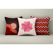 Aberto Design Set dekorativnih jastucnica Asr_plw25-27, 43x43 cm, 3 komada, Šarena
