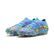 PUMA FUTURE 9 ULTIMATE ADVANCED LEVEL MG Football Boots Unisex, Sports, White/Blue Glimmer/Pink Glimmer, 39