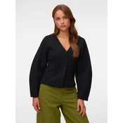 VERO MODA Pletena jopa VMKLEO črna