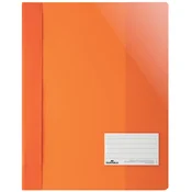 DURABLE Ekstra široka mapa DURABLE, A4+, PVC, oranžna, (21652854)