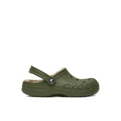 Natikači Crocs C-BAYA LINED CLOG 205969-3TC Zelena