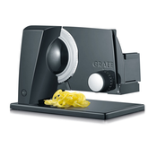 Graef Sliced Kitchen S 11002 črna nazobčeno rezilo