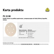 Disk Samopric. 150mm PS33CK G320 raspored rupa GLS3