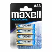 Maxell baterija LR03, AAA, 1,5 V, 4 komada