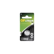 Litijeva baterija 1 kos CR2032 GP 3V/220mAh