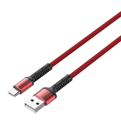 LDNIO LS63C-5A, USB - USB-C, 5A kabel (crveni)