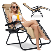 Sofotel Adjustable Folding Garden Lounger with Mini Table - ChillWell Sofotel, (21740821)