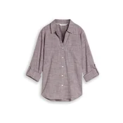 TOM TAILOR Bluza bordo/bela