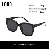 Loho Unisex naocare za sunce, Crne