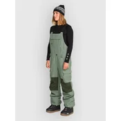 Volcom Creston 3D Stretch Bib ženske hlače light green