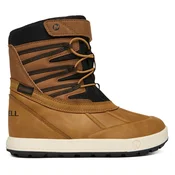 Merrell SNOW BANK 5.0 WTRPF, otroški zimski škornji, rjava MK268433