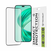 Techsuit - 111D Full Cover / Full Glue Glass za Honor X8b - črno