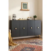 Hanah Home komoda Enlem 120, 120 cm, antracit