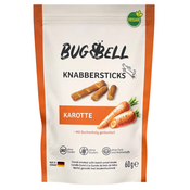 BugBell palčke za žvečenje s korenjem - 60 g
