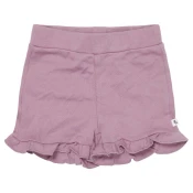 little dutch otroške kratke hlačke vintage little flowers mauve