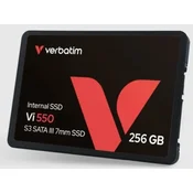 Verbatim Vi550 S3 256GB 520MB/s 460MB/s BULK SSD 2.5 SATA