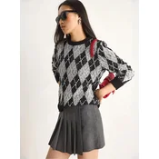 Bianco Lucci Pulover Pullover črna