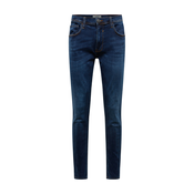 BLEND Kavbojke Jet Slim Taperd Multiflex, modra
