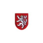 shumee Našitek grba Češke republike - majhen - magnetna podlaga - vezen našitek/značka/emblem