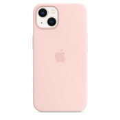 iPhone 13 silikonska maska with MagSafe - Chalk Pink