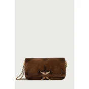 Zadig&Voltaire crossbody torbica ženska semišasta