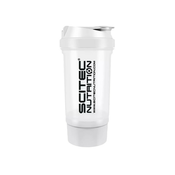 Scitec Nutrition Shaker Traveler 500 ml, bela